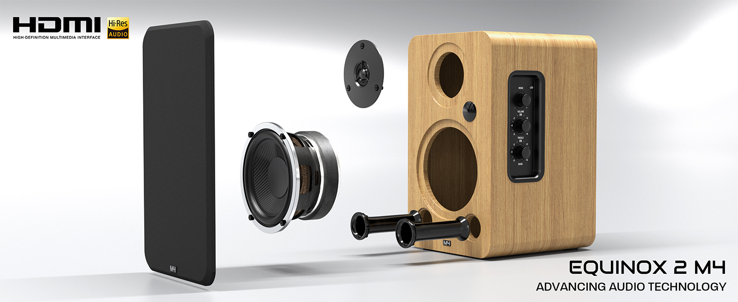 Azatom Equinox EB100 Bookshelf Speakers